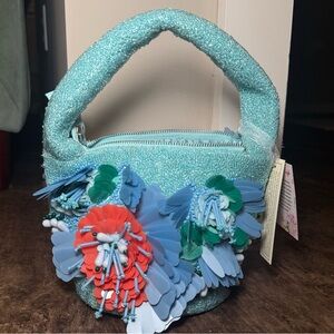 NWT Made in India aqua bag